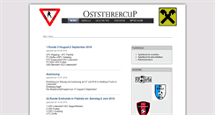 Desktop Screenshot of oststeirercup.at